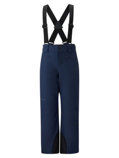 Ziener Winter Ski Trousers Axi-Z Pants (waterproof, windproof, snow gaiters) 2025 navy blue boys/children